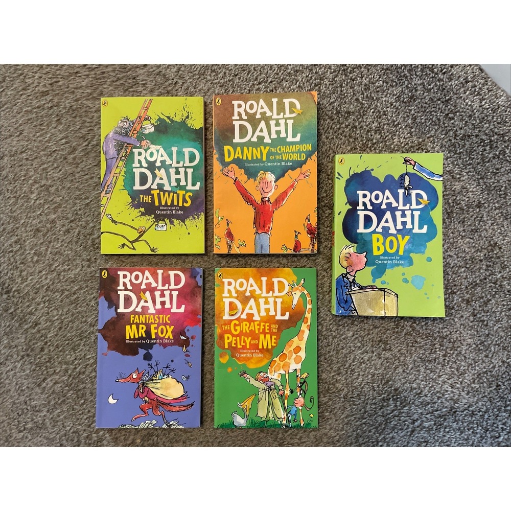 Roald Dahl 6 Book Lot (Paperback)